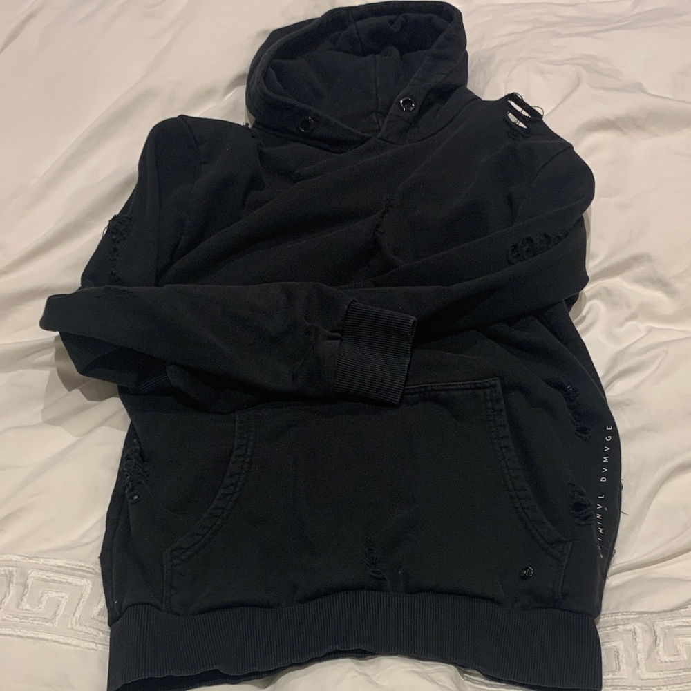 Black Hoodie Sweatshirt